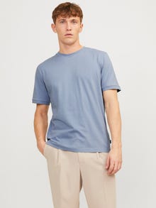 Jack & Jones Einfarbig Rundhals T-shirt -Troposphere - 12251351