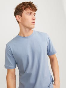 Jack & Jones Einfarbig Rundhals T-shirt -Troposphere - 12251351