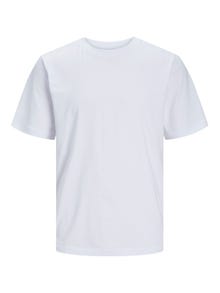 Jack & Jones Effen Ronde hals T-shirt -White - 12251351