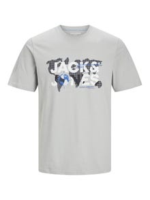 2-pack Logo Crew neck T-shirt, Medium Grey