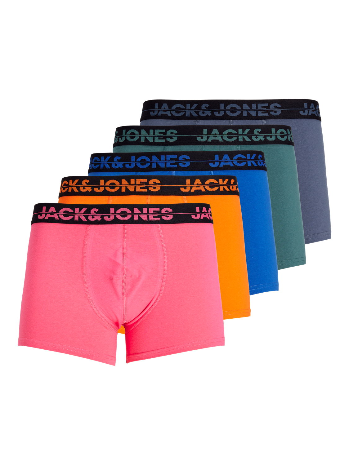 5-pack Trunks | Medium Blue | Jack & Jones®
