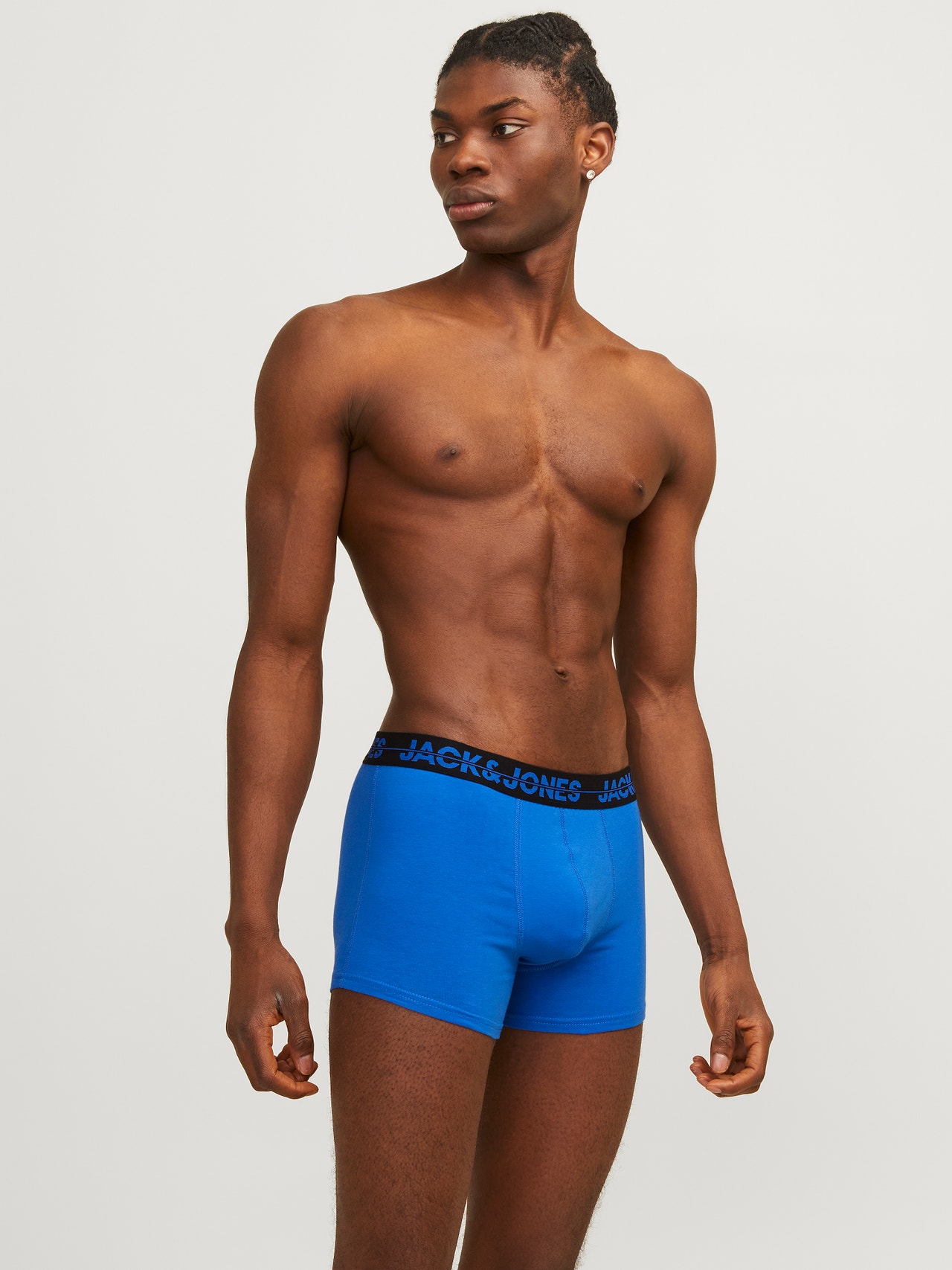 Jack & Jones 5-pack Trunks -Victoria Blue - 12251418