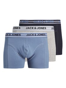 Jack & Jones 3-pack Trunks -Navy Blazer - 12251419