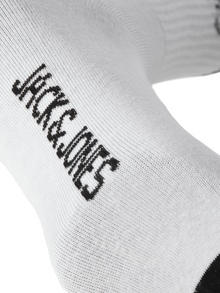 Jack & Jones 5-balení Ponožky -White - 12251435