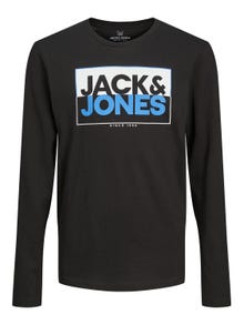 Jack & Jones Camiseta Logotipo Para chicos -Black - 12251462