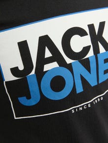 Jack & Jones Logo T-shirt Für jungs -Black - 12251462