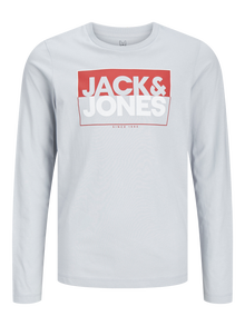 Jack & Jones camiseta de manga larga Logotipo Junior -High-rise - 12251462