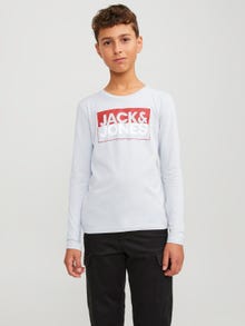 Jack & Jones camiseta de manga larga Logotipo Junior -High-rise - 12251462