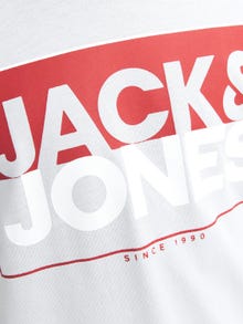 Jack & Jones Logotyp T-shirt För pojkar -High-rise - 12251462