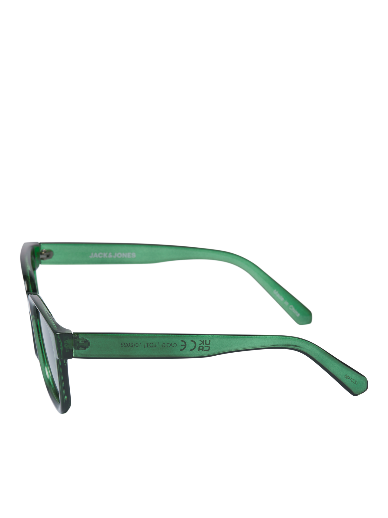 Jack & Jones Plastikk Rektangulære solbriller -Green Spruce - 12251480
