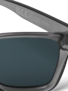 Jack & Jones Plastik Prostokątne okulary słoneczne -Dark Grey - 12251480