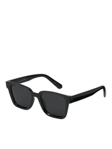 Jack & Jones Plastik Rektangulære solbriller -Black - 12251480