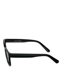 Jack & Jones Plastik Rektangulære solbriller -Black - 12251480