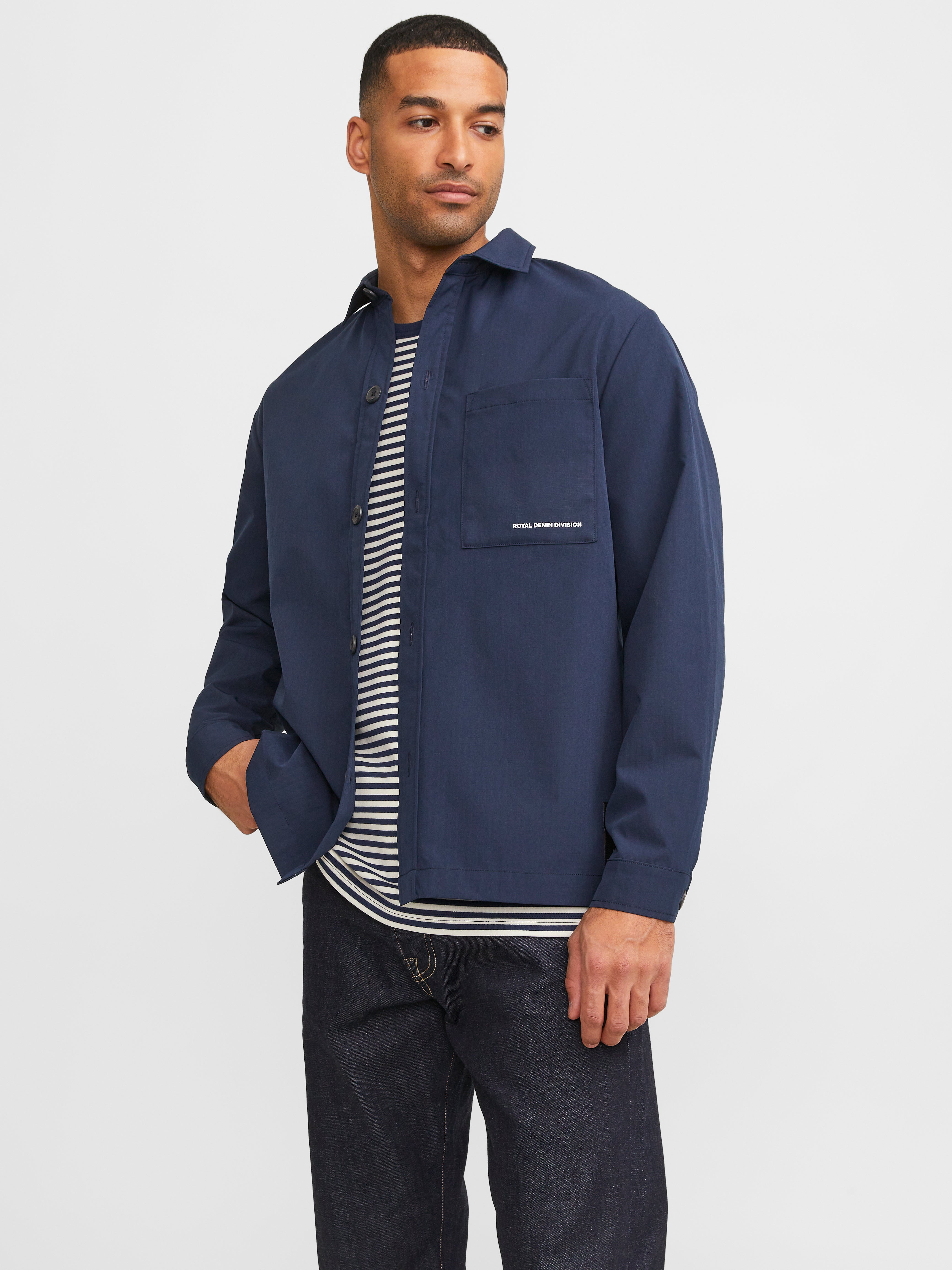 Jack & Jones RDD Wide Fit Overshirt - 12251492