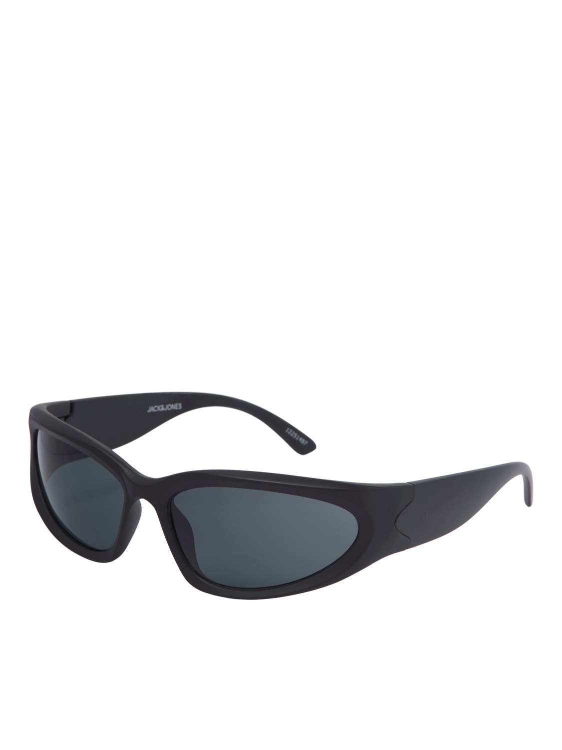Jack & Jones Plastik Rektangulære solbriller -Black - 12251497