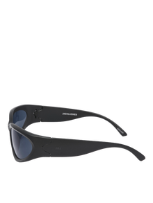 Jack & Jones Plastic Rechthoekige zonnebril -Black - 12251497