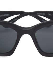 Jack & Jones Plastik Prostokątne okulary słoneczne -Black - 12251497