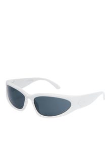 Jack & Jones Lunettes de soleil rectangulaires -White - 12251497