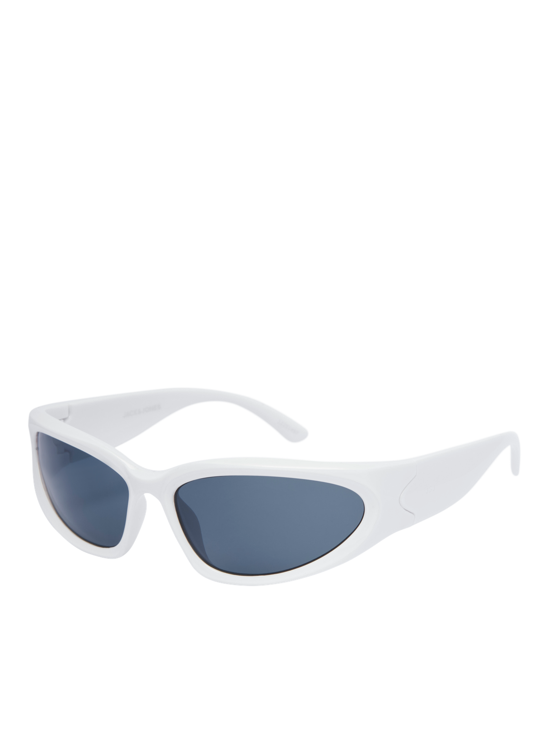 Jack & Jones Plastik Prostokątne okulary słoneczne -White - 12251497
