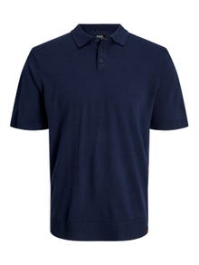 Jack & Jones RDD Yksivärinen T-shirt -Navy Blazer - 12251564