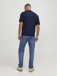 Jack & Jones RDD Plain T-shirt -Navy Blazer - 12251564