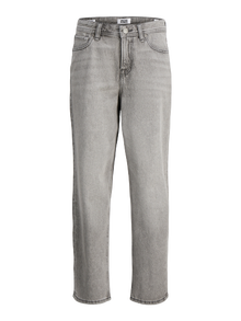 Jack & Jones JJICHRIS JJORIGINAL AKM 928 NOOS JNR Laisvo kirpimo džinsai Jaunimui -Grey Denim - 12251577