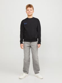 Jack & Jones JJICHRIS JJORIGINAL AKM 928 NOOS JNR Laisvo kirpimo džinsai Jaunimui -Grey Denim - 12251577