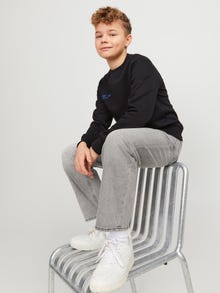 Jack & Jones JJICHRIS JJORIGINAL AKM 928 NOOS JNR Laisvo kirpimo džinsai Jaunimui -Grey Denim - 12251577