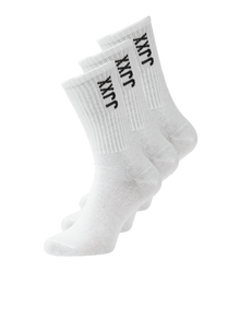 JJXX JXMORENO Paquete de 3 Calcetines -White - 12251644