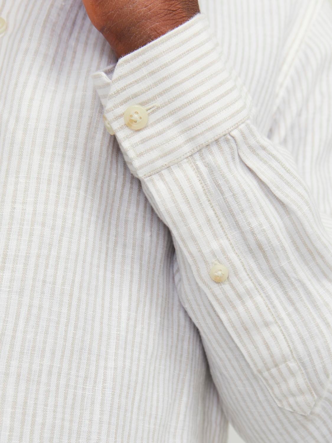 Jack & Jones Comfort Fit Overhemd -Travertine - 12251673