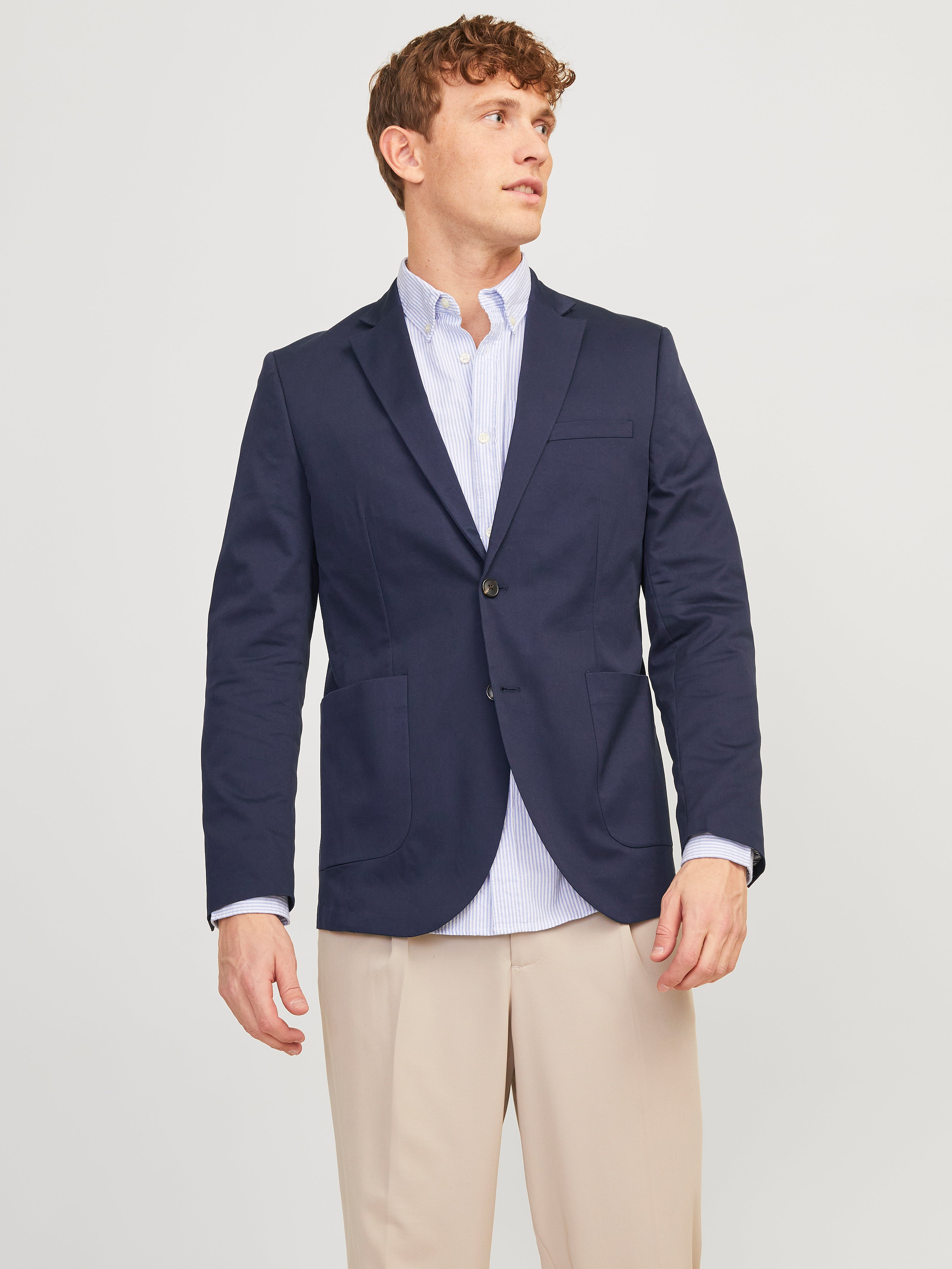 JACK & JONES JPRAUSTIN Blazer, Night Sky/Fit: slim fit, 52