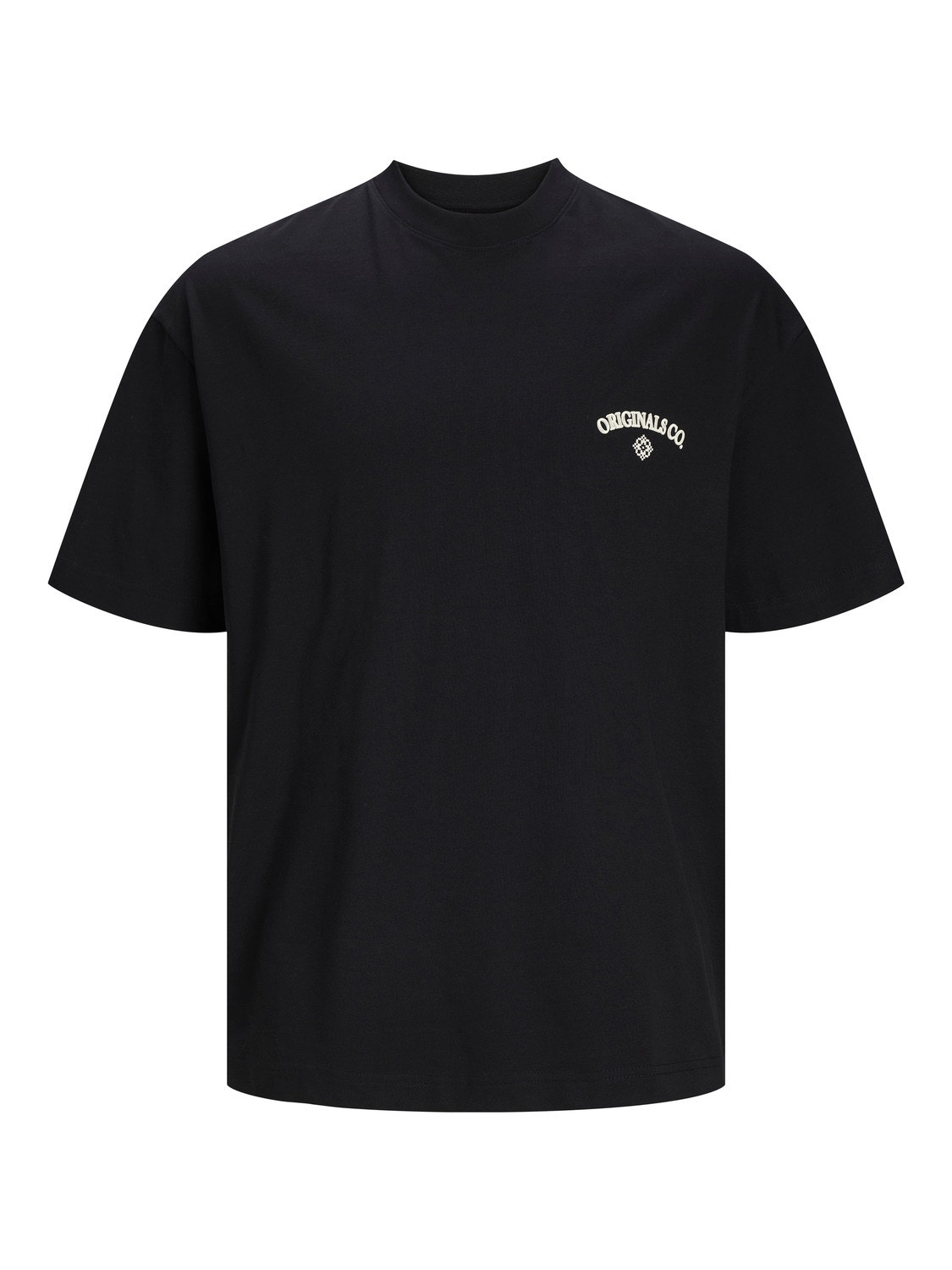 Jack & Jones Trykk O-hals T-skjorte -Black - 12251776