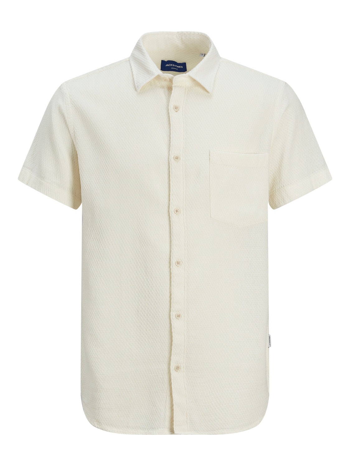 Jack & Jones Camisa Relaxed Fit -Cloud Dancer - 12251801