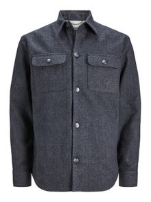 Jack & Jones Plus Size Relaxed Fit Overshirt -Black - 12251838