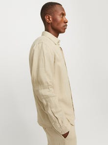 Jack & Jones Camisa Relaxed Fit -Fields Of Rye - 12251844