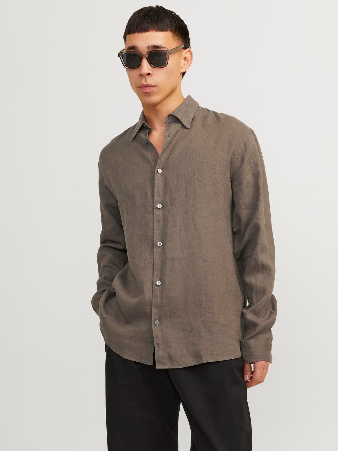 Jack & Jones Camicia Relaxed Fit -Falcon - 12251844