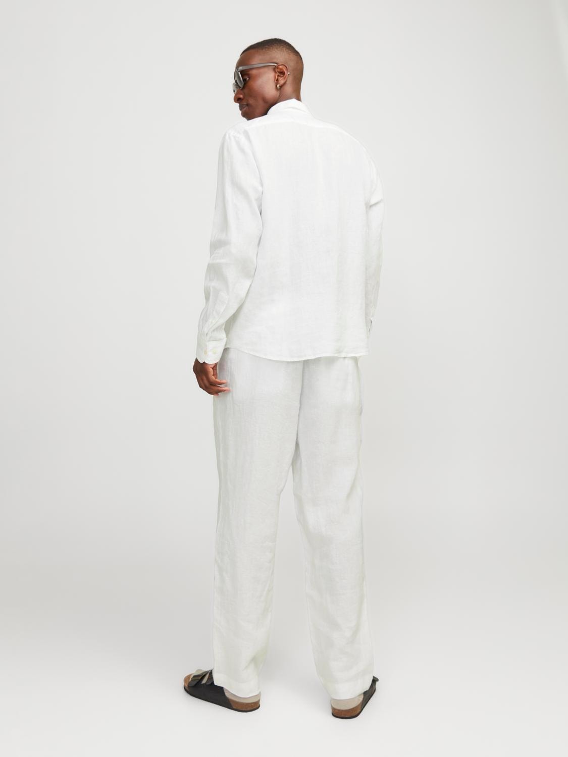 Jack & Jones Κανονικό -Bright White - 12251844