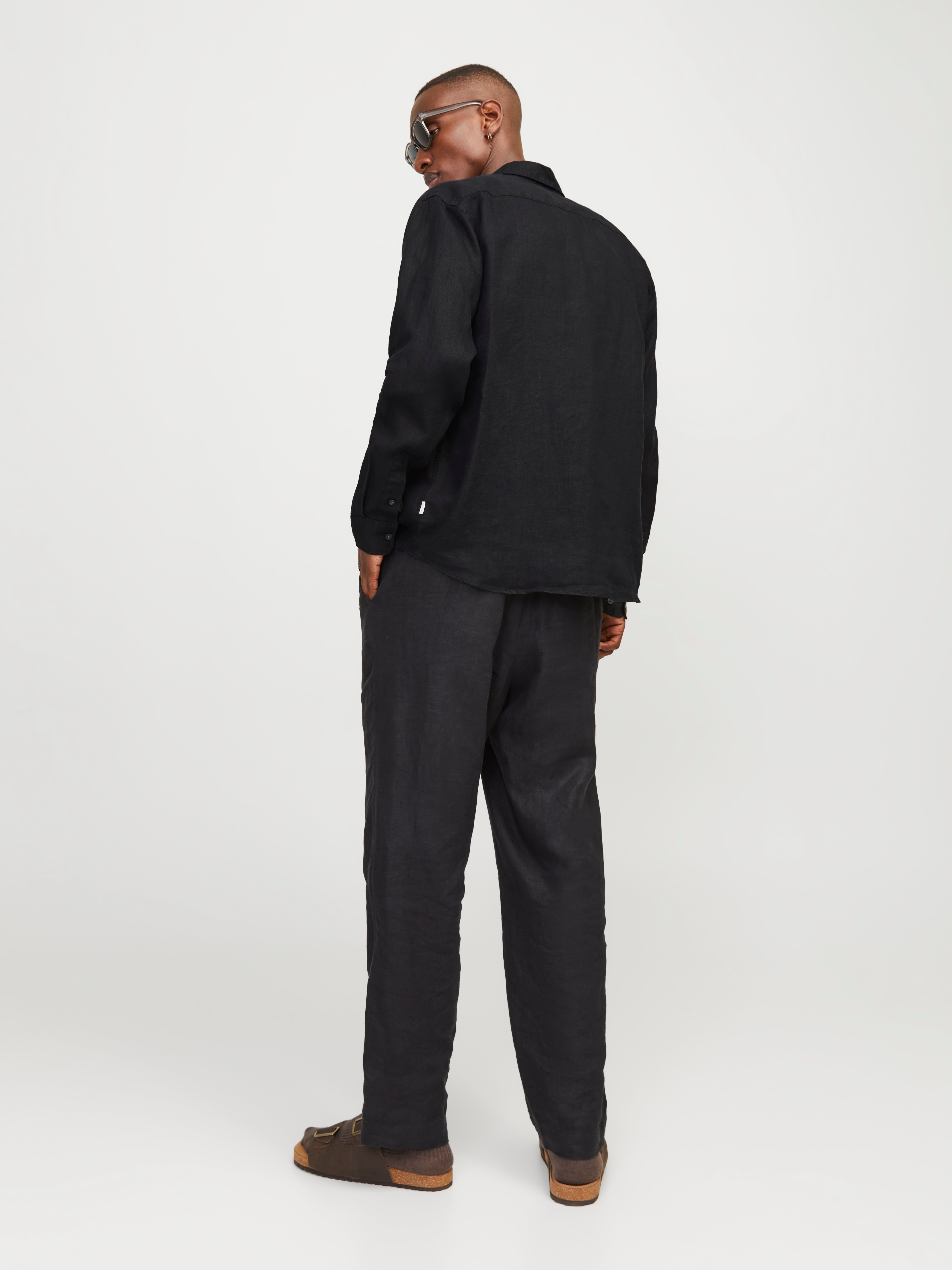 Jack & Jones Relaxed Fit Shirt -Black Onyx - 12251844