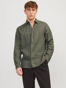 Jack & Jones Camicia Relaxed Fit -Beetle - 12251844