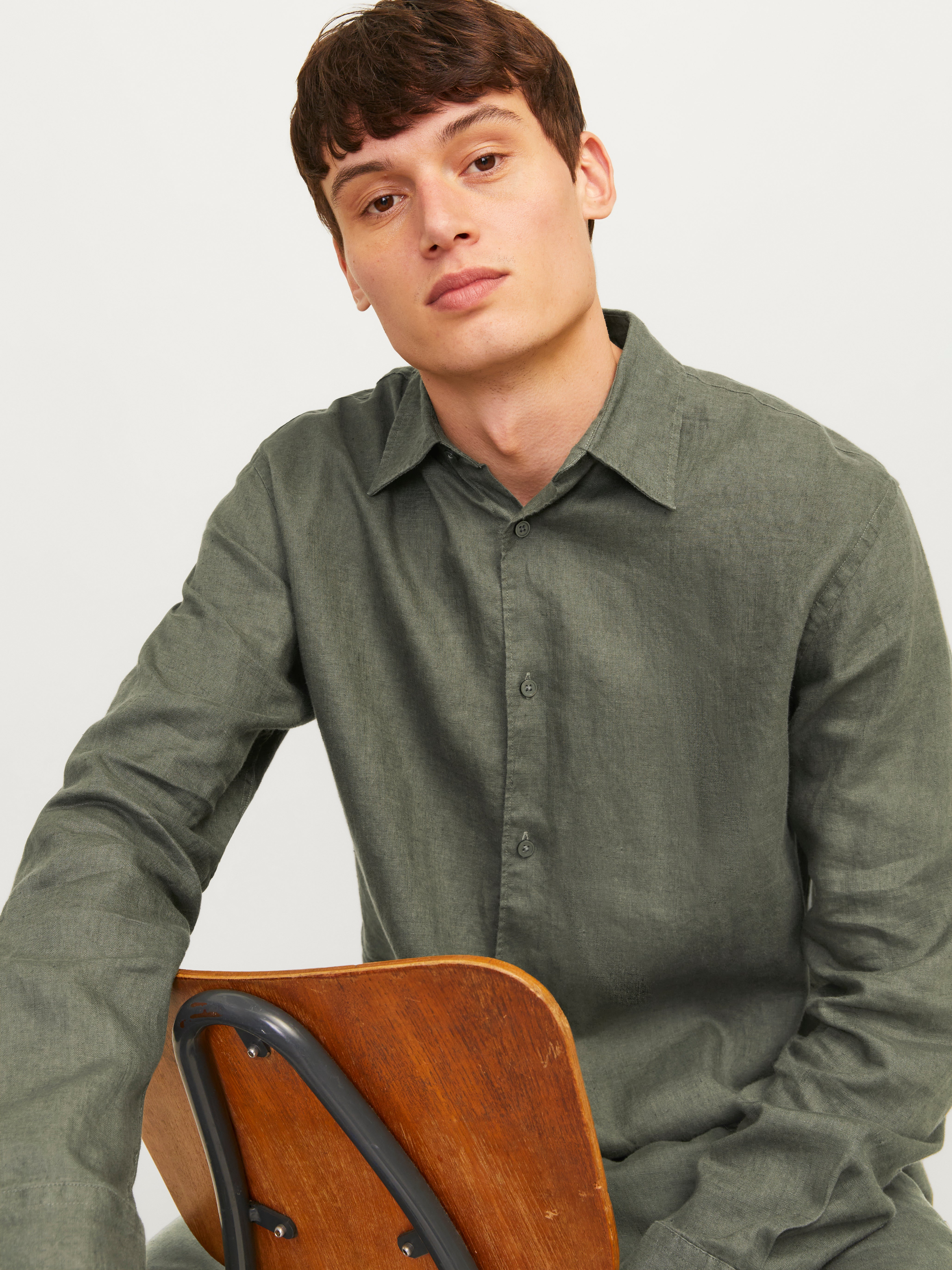 Jack & Jones Relaxed Fit Shirt -Beetle - 12251844