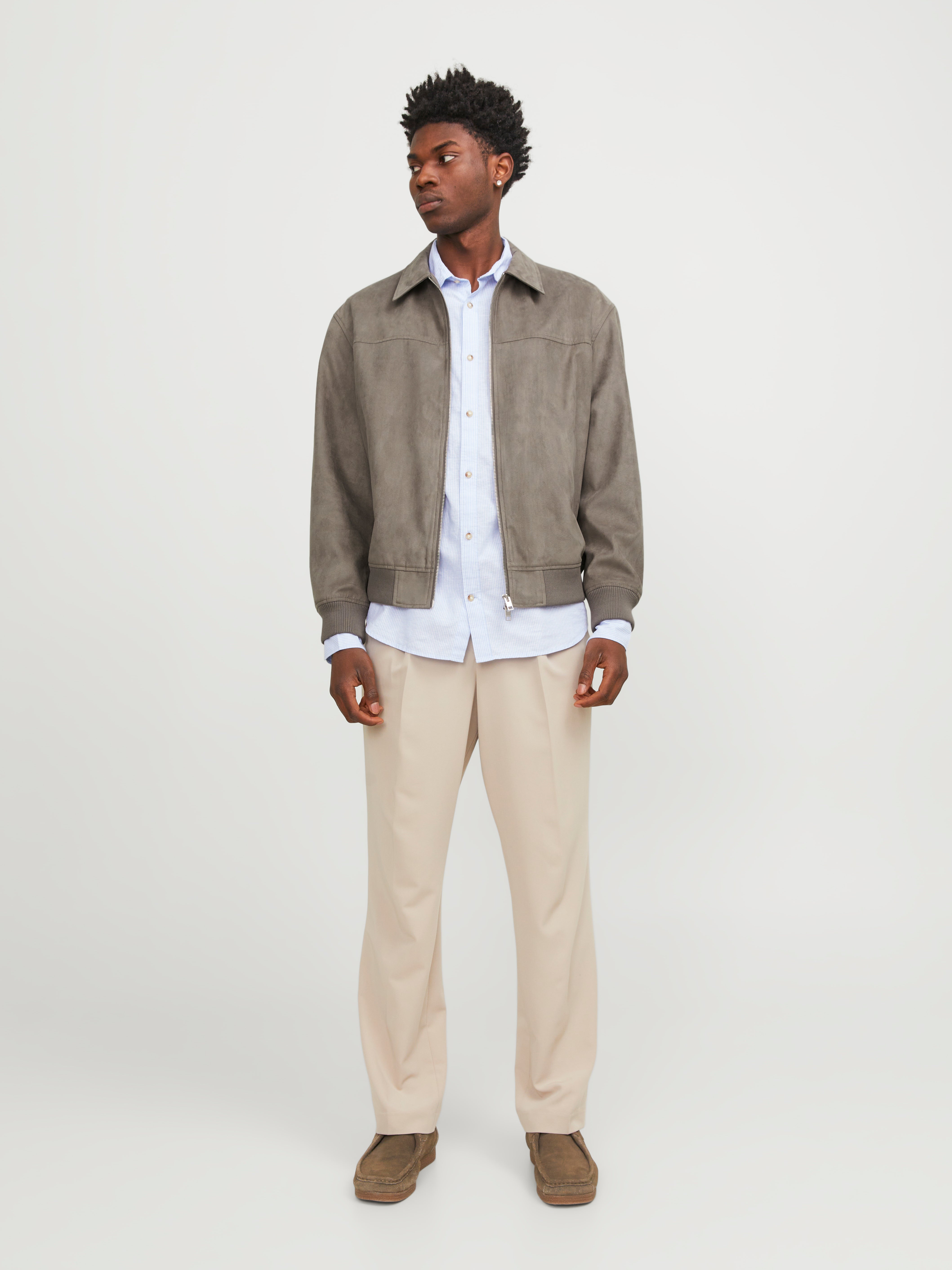 jackjones-bomberjacket-brown. 