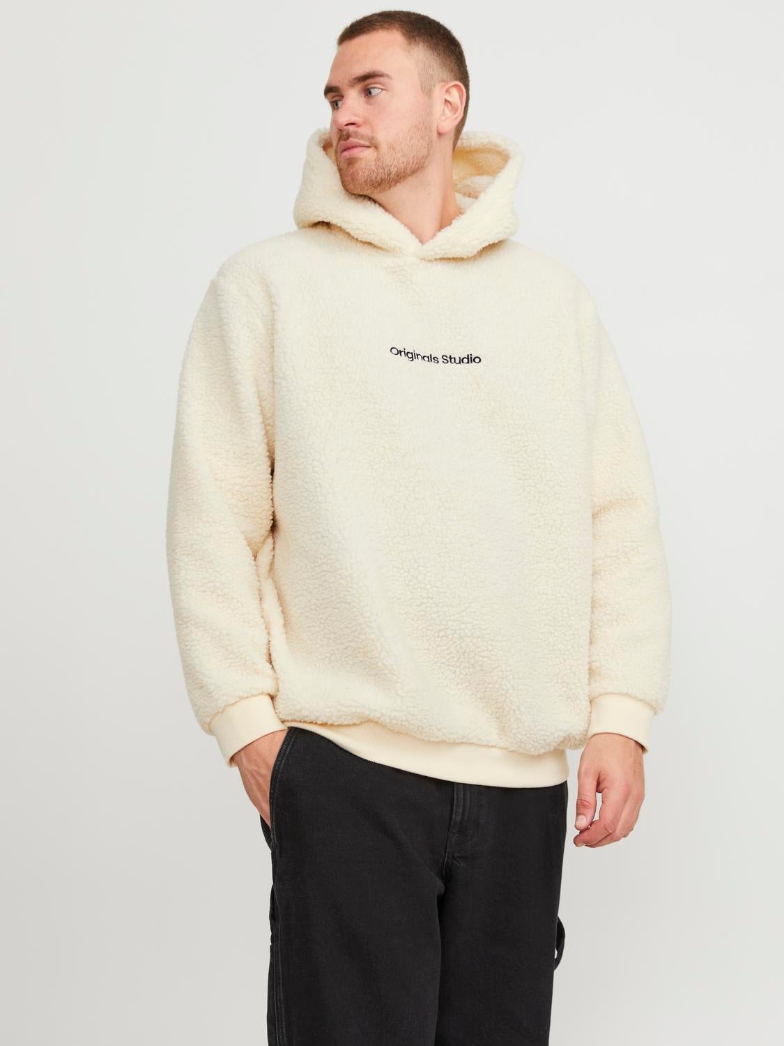 Sherpa hoodie plus outlet size