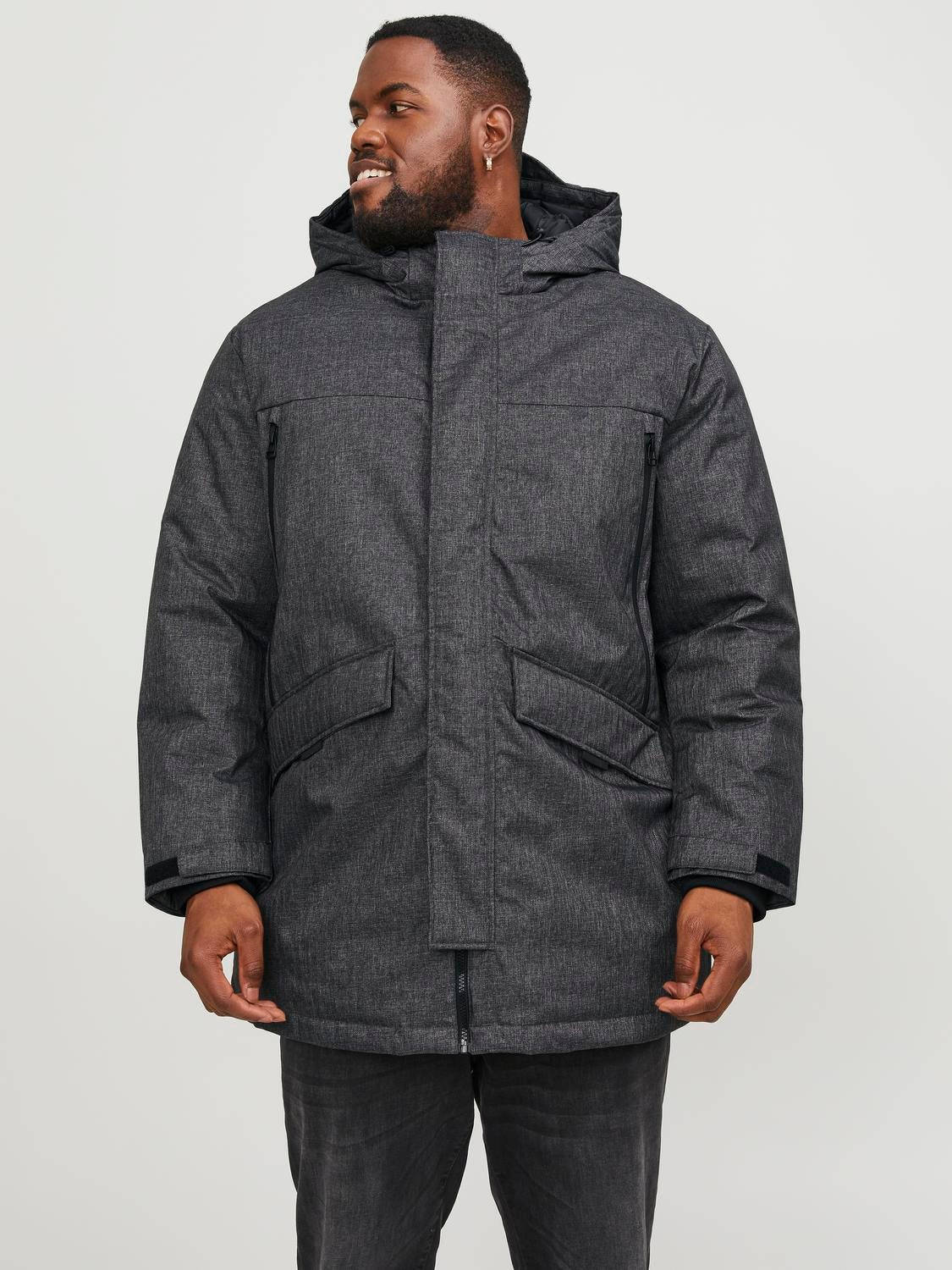 Plus Size Parka