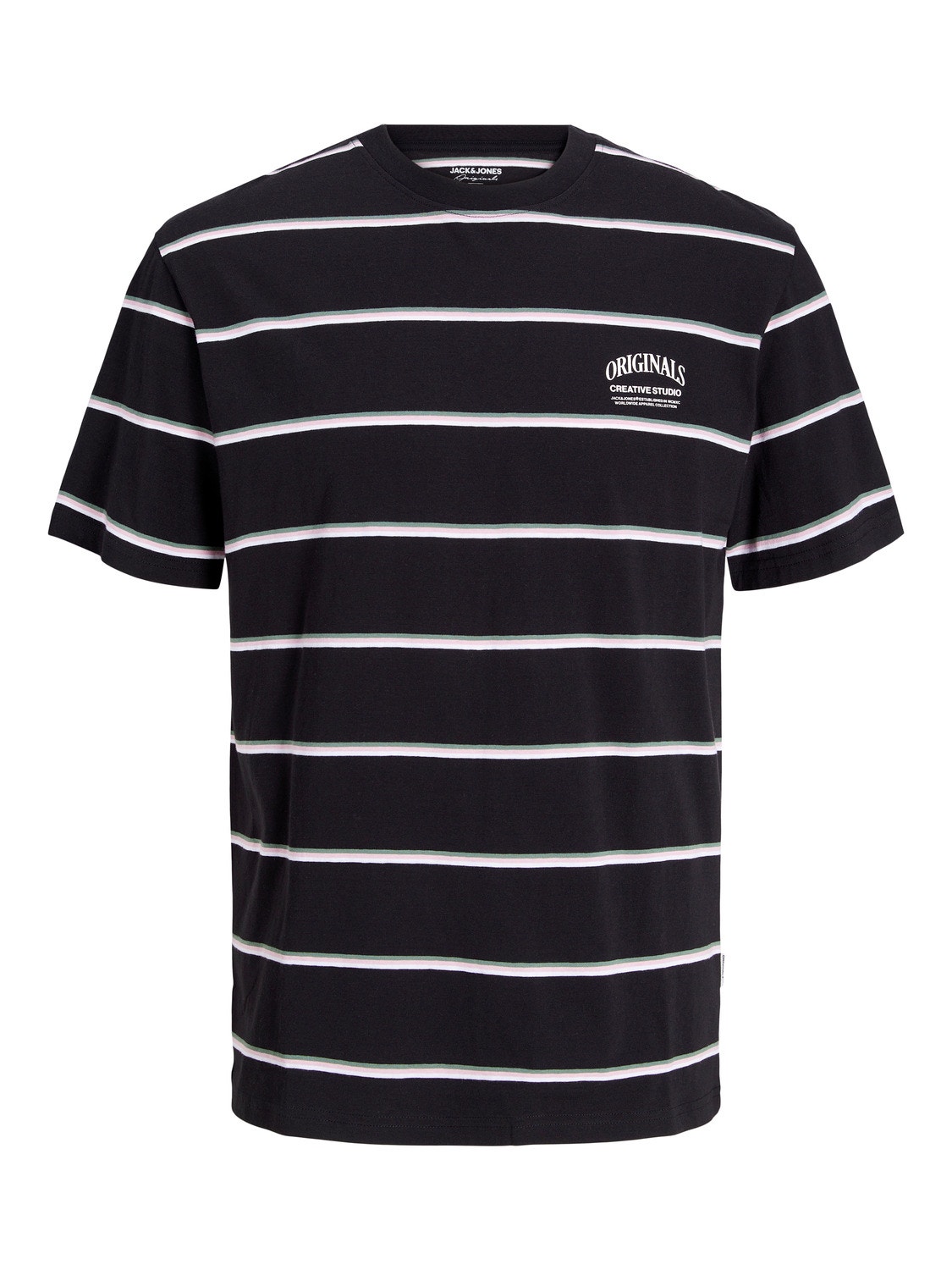 Jack & Jones Καλοκαιρινό μπλουζάκι -Black - 12251901