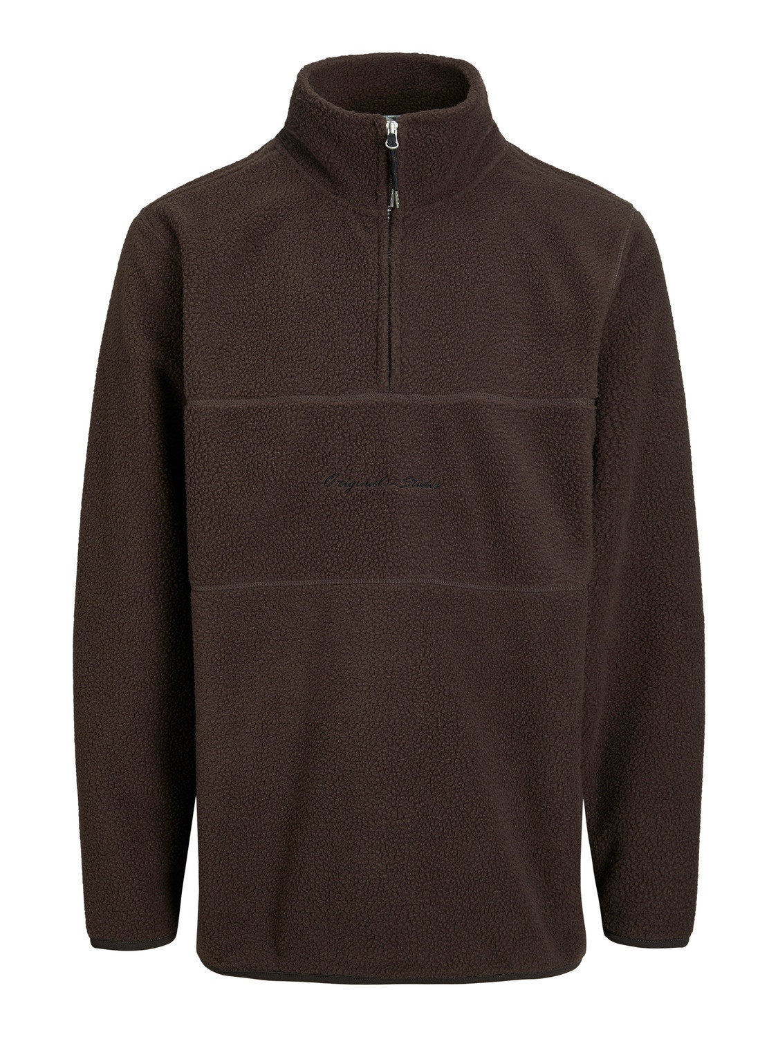 Jack & Jones Plus Size Crew neck Sweatshirt -Chocolate Brown - 12251903