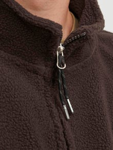 Jack & Jones Plus Size Crewn Neck Sweatshirt -Chocolate Brown - 12251903