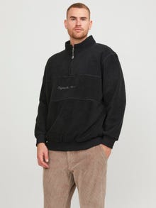 Jack & Jones Plus Size Sweatshirt met ronde hals -Black - 12251903