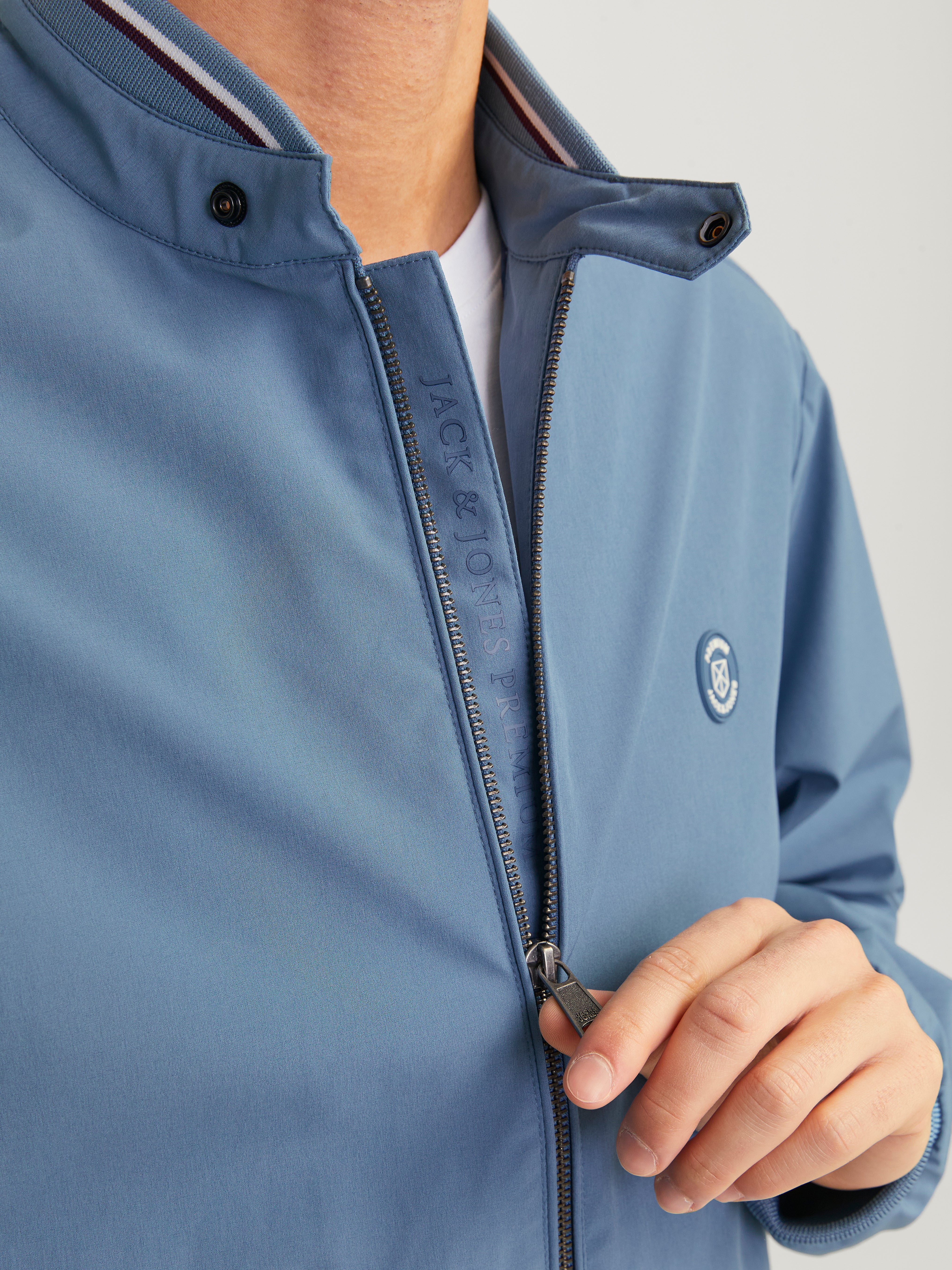Bomber jacket | Medium Blue | Jack &amp; Jones®