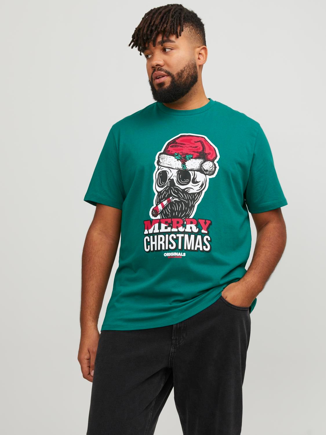 Plus Size T-shirt X-mas - Jack & Jones - Modalova