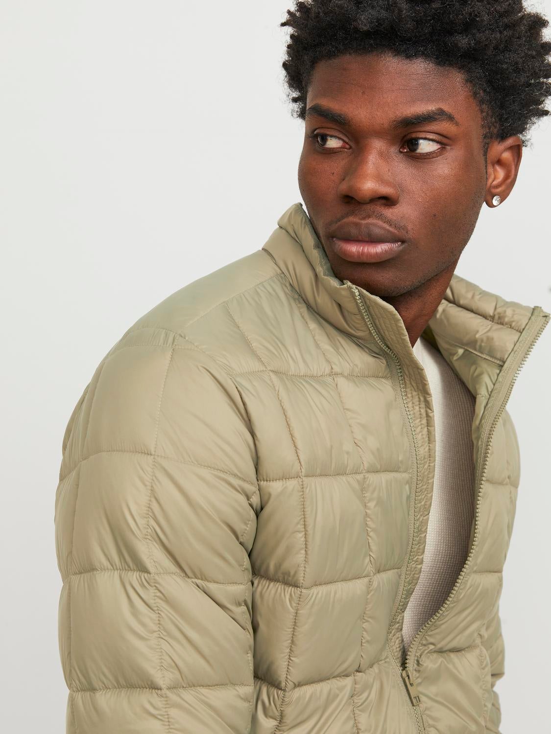 Jack & Jones Mens Quilted Puffer Jacket, Hooded, Padded, Full Zip Size - L  or XL | eBay